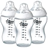 Tommee Tippee Closer to Nature Added Cereal Baby Bottle, Y-Cut Nipple, Easy Latch Nipple, 11 Ounce, 3 Count
